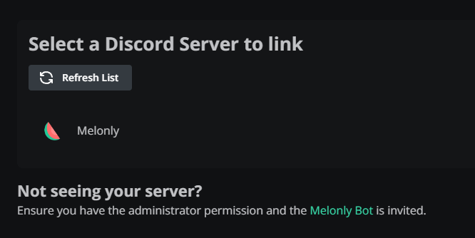 link discord server
